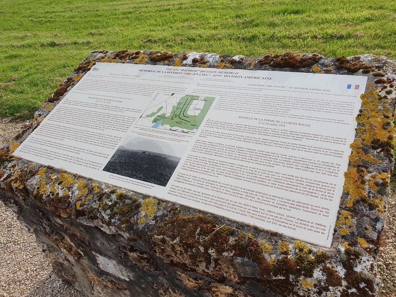 The 42nd "Rainbow" Division Memorial. Click for full size. The 42nd "Rainbow" Division Memorial image. Click for full size.