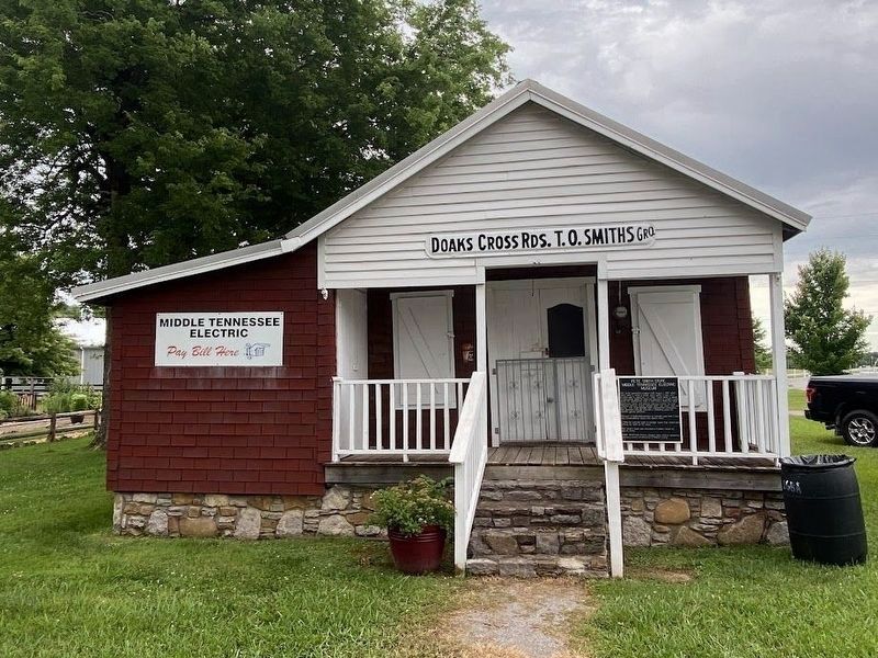 Pete Smith Store Middle Tennessee Electric Museum Marker. Click for full size. Pete Smith Store Middle Tennessee Electric Museum Marker image. Click for full size.