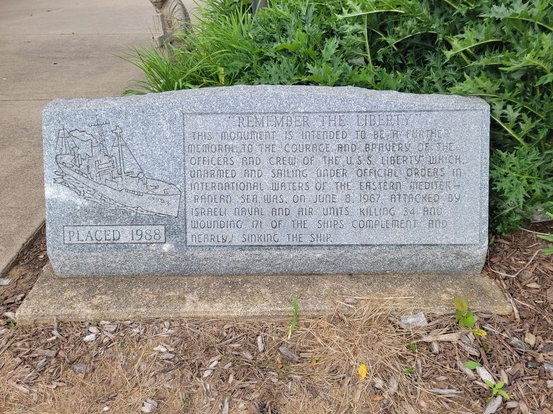 Remember the Liberty Marker. Click for full size. Remember the Liberty Marker image. Click for full size.
