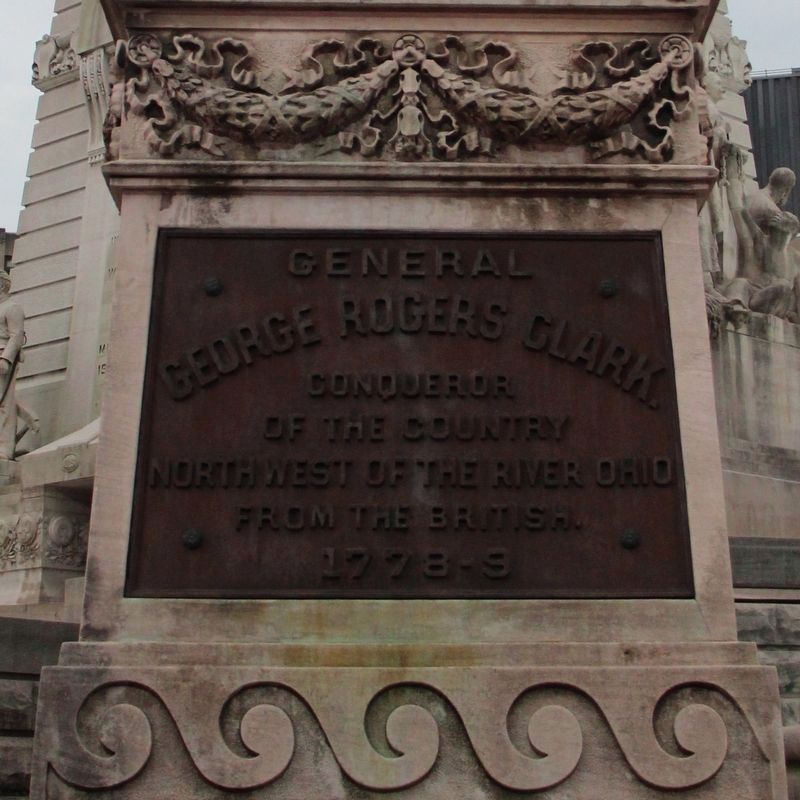 General George Rogers Clark Marker. Click for full size. General George Rogers Clark Marker image. Click for full size.
