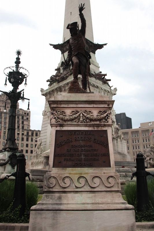 General George Rogers Clark Marker. Click for full size. General George Rogers Clark Marker image. Click for full size.