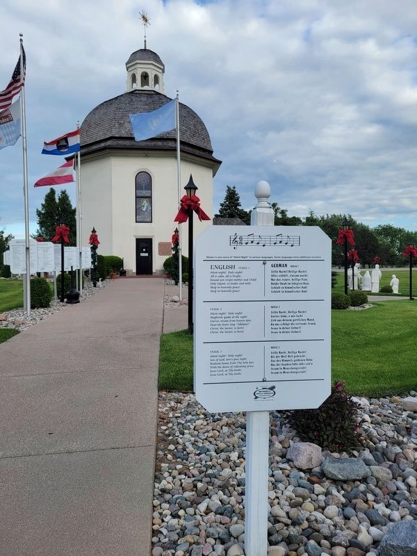 Silent Night Memorial Chapel Marker image. Click for full size.