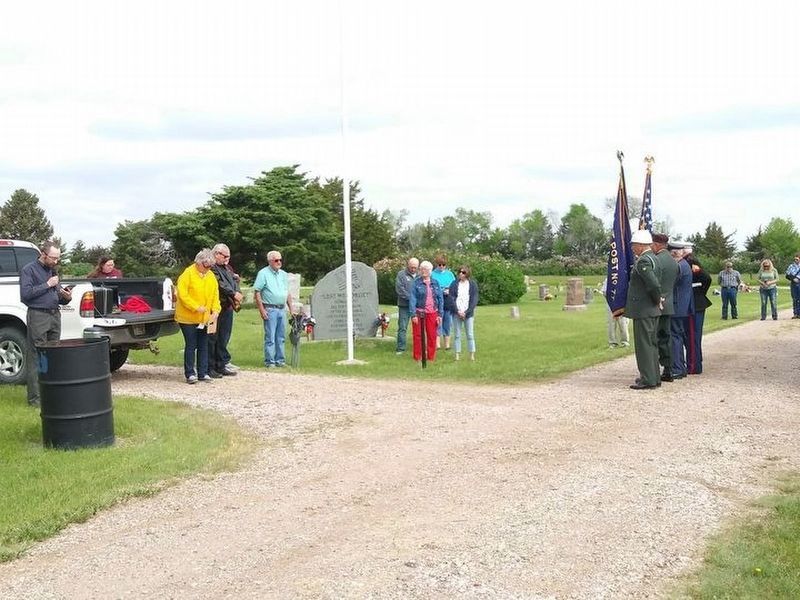 Memorial Day Program Held At Pleasant Hill Cemetery In Blunt. Click for more information. Memorial Day Program Held At Pleasant Hill Cemetery In Blunt image. Click for more information.