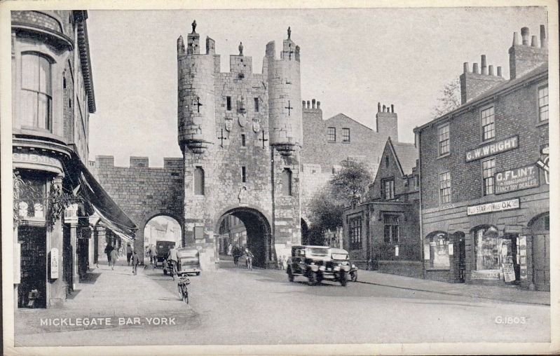 Micklegate Bar, York. Click for full size. Micklegate Bar, York image. Click for full size.