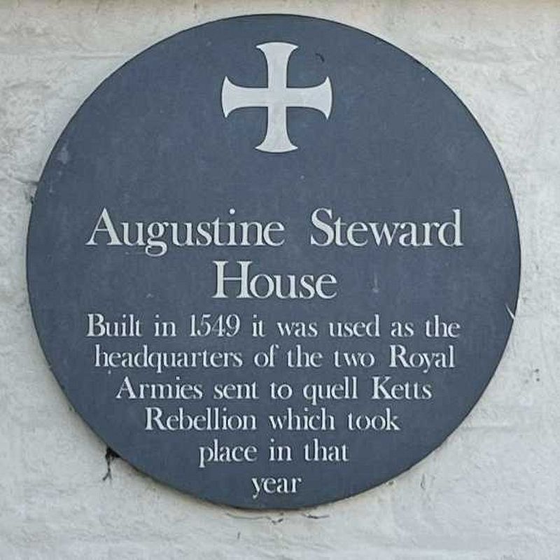 Augustine Steward House Marker. Click for full size. Augustine Steward House Marker image. Click for full size.