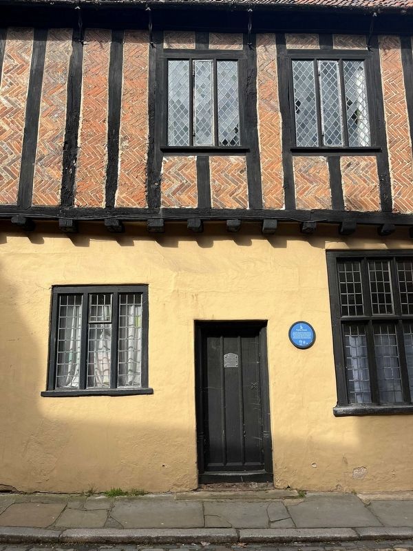 Paston House Marker. Click for full size. Paston House Marker image. Click for full size.