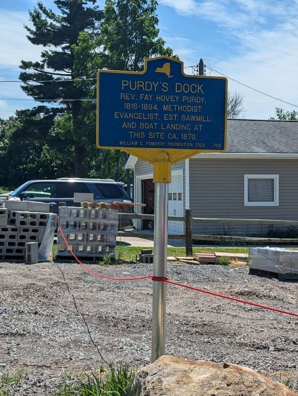Purdy's Dock Marker view image. Click for full size.