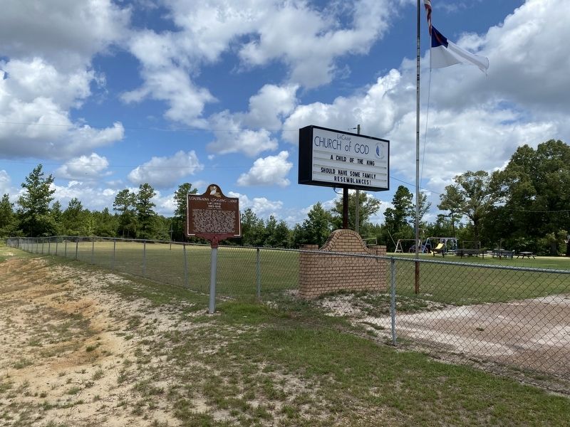 Louisiana Logging Camp Marker image. Click for full size.