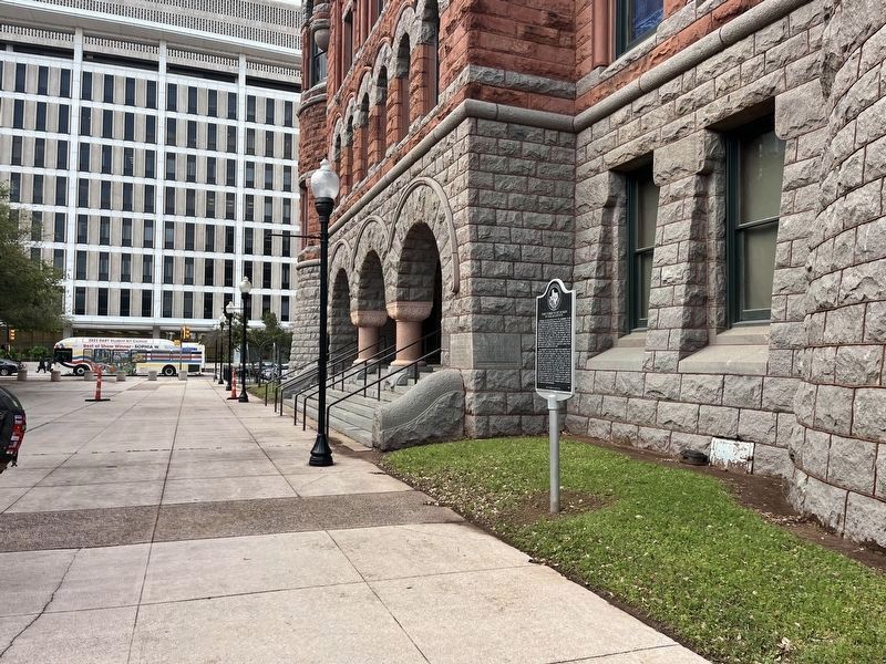 Women's Suffrage in Dallas County Marker. Click for full size. Women's Suffrage in Dallas County Marker image. Click for full size.