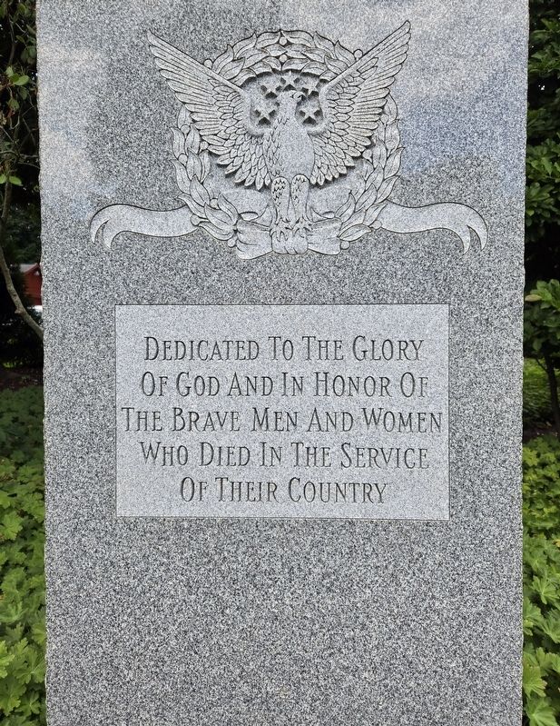 Veterans Memorial. Click for full size. Veterans Memorial image. Click for full size.