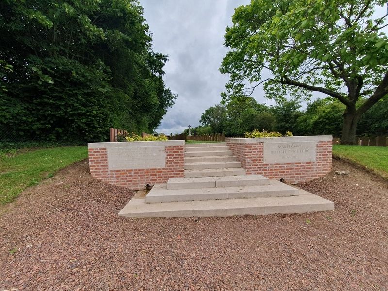 Martinsart British Cemetery as seen from the road. Click for full size. Martinsart British Cemetery as seen from the road image. Click for full size.