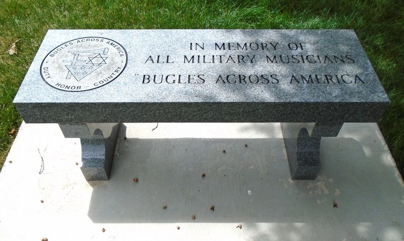 Military Musicians Memorial. Click for full size. Military Musicians Memorial image. Click for full size.