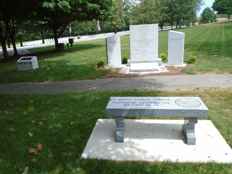 Military Musicians Memorial. Click for full size. Military Musicians Memorial image. Click for full size.