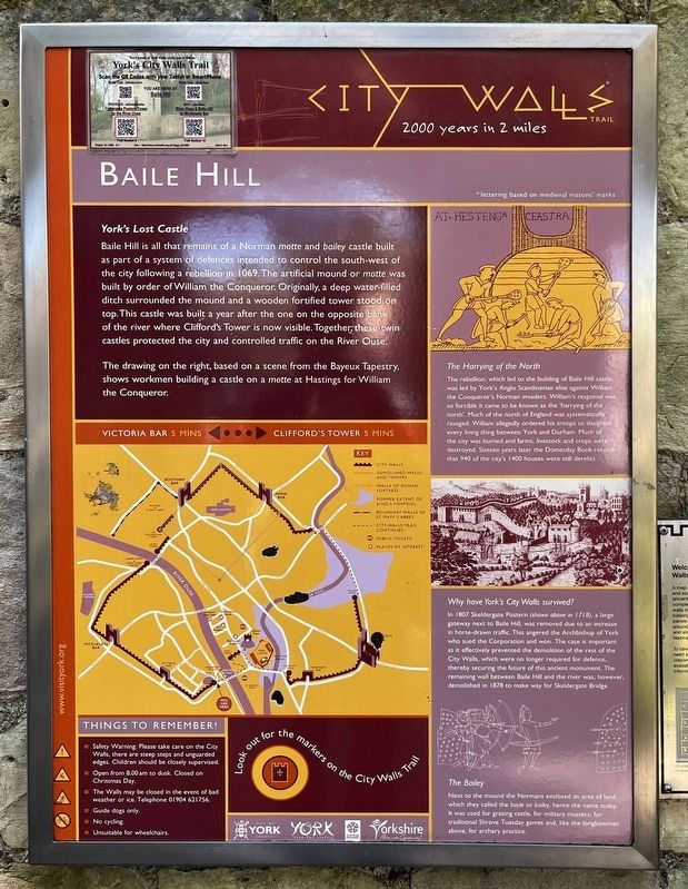 Baile Hill Marker. Click for full size. Baile Hill Marker image. Click for full size.