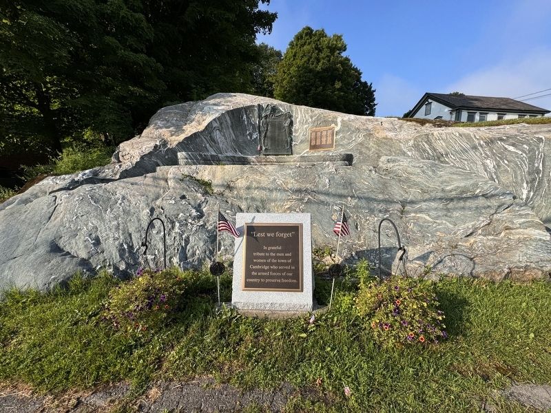 Cambridge-Jeffersonville Veterans Monument. Click for full size. Cambridge-Jeffersonville Veterans Monument image. Click for full size.