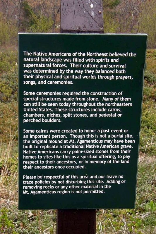 Ceremonial Stone Structures Marker. Click for full size. Ceremonial Stone Structures Marker image. Click for full size.
