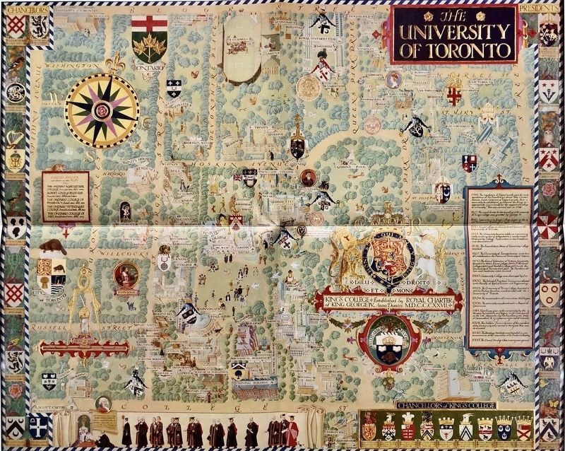 The University of Toronto, 1937. Click for full size. The University of Toronto, 1937 image. Click for full size.