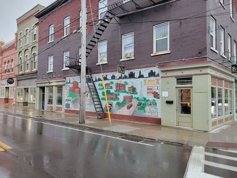 Baldwinsville 4 Corners Mural Project Marker image. Click for full size.