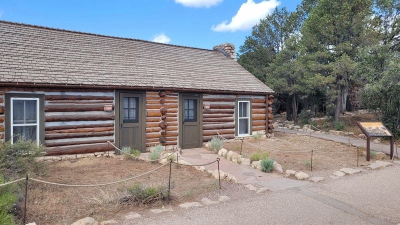 The Buckey's Cabin and Marker. Click for full size. The Buckey's Cabin and Marker image. Click for full size.