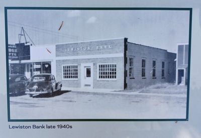 The First Lewiston Banks Marker right image. Click for full size. The First Lewiston Banks Marker right image image. Click for full size.