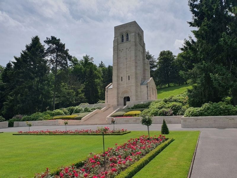 Aisne-Marne American Cemetery Memorial Chapel. Click for full size. Aisne-Marne American Cemetery Memorial Chapel image. Click for full size.