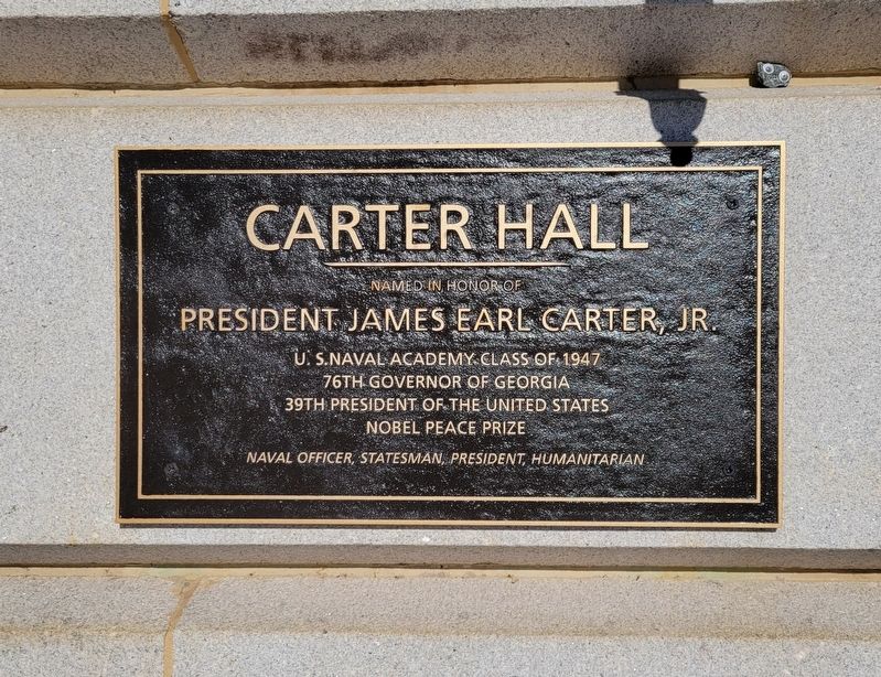 Carter Hall Marker image. Click for full size.