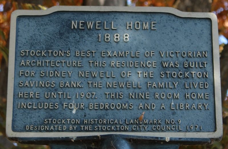 Newell House Marker image. Click for full size.