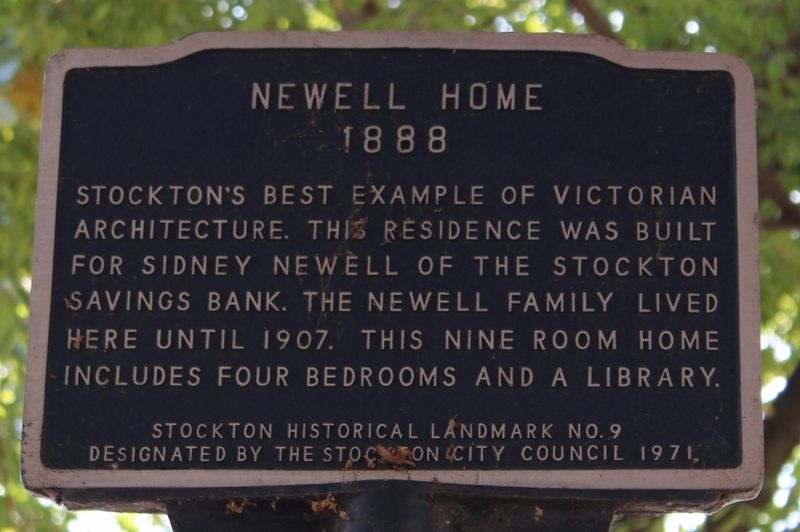 Newell House Marker image. Click for full size.