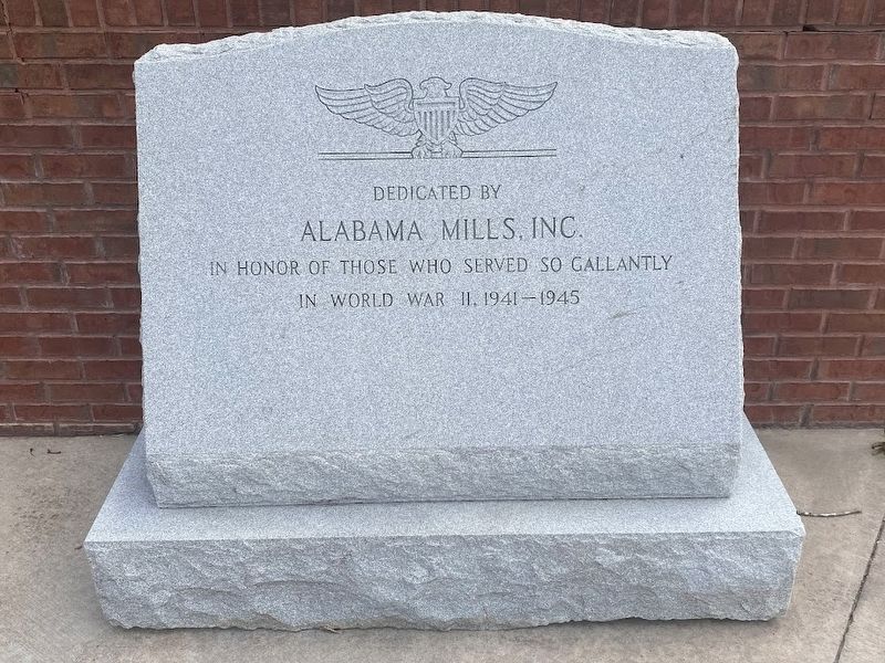 In Honor of Those Who Serve in World War II Marker. Click for full size. In Honor of Those Who Serve in World War II Marker image. Click for full size.