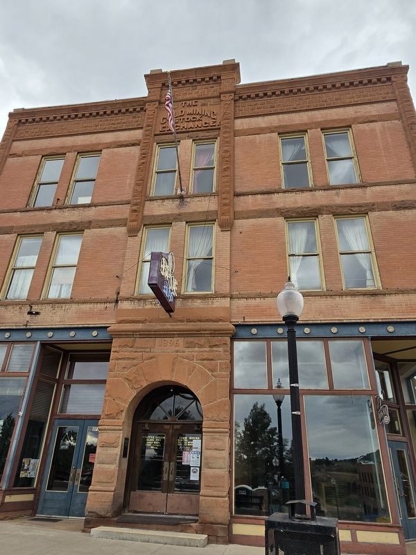 Gold Mining Stock Exchange Building image. Click for full size.