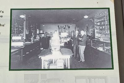 The Sachs Hardware Building Marker � right image image. Click for full size.