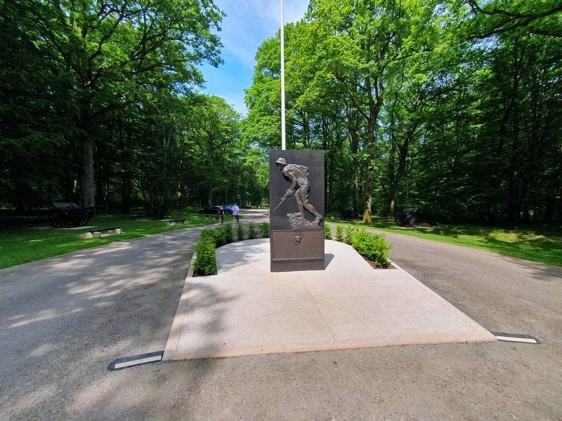Belleau Wood Marine Memorial image. Click for full size.