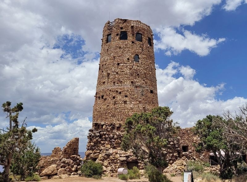 Desert View Watchtower. Click for full size. Desert View Watchtower image. Click for full size.