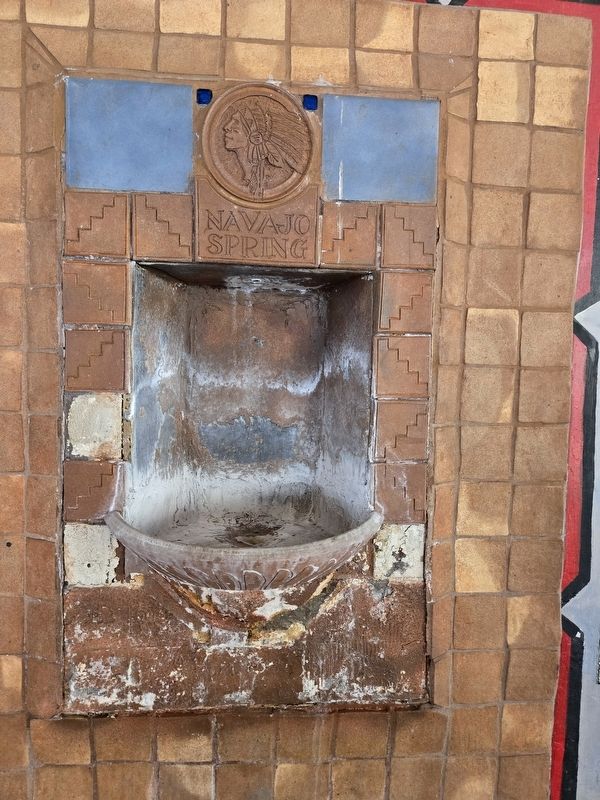 Navajo Spring. Click for full size. Navajo Spring image. Click for full size.