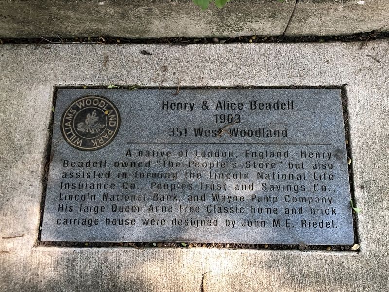 Henry & Alice Beadell Marker. Click for full size. Henry & Alice Beadell Marker image. Click for full size.
