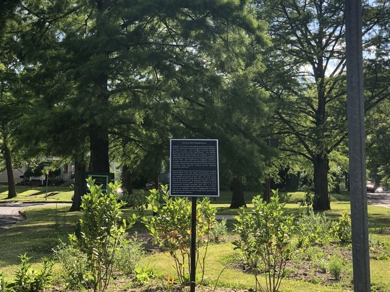 Harrison Hill Neighborhood Marker image. Click for full size.