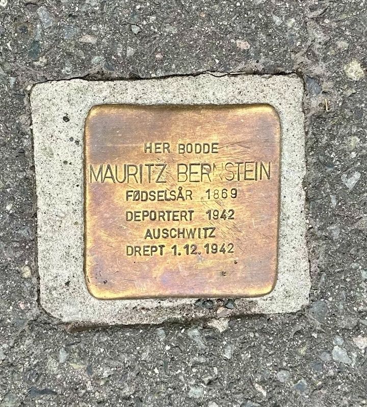 Mauritz Bernstein Marker. Click for full size. Mauritz Bernstein Marker image. Click for full size.