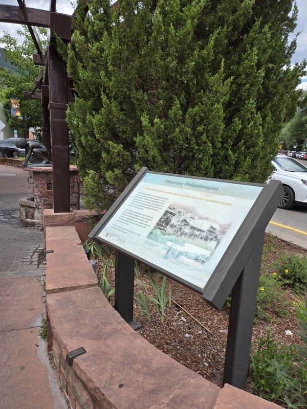 Visionary Philanthropist Marker. Click for full size. Visionary Philanthropist Marker image. Click for full size.
