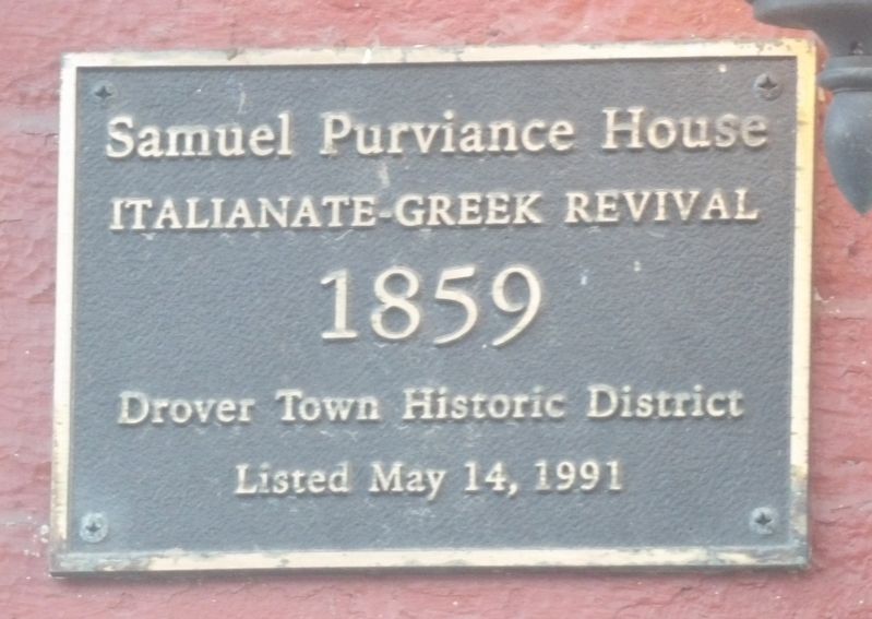 Samuel Purviance House Marker. Click for full size. Samuel Purviance House Marker image. Click for full size.