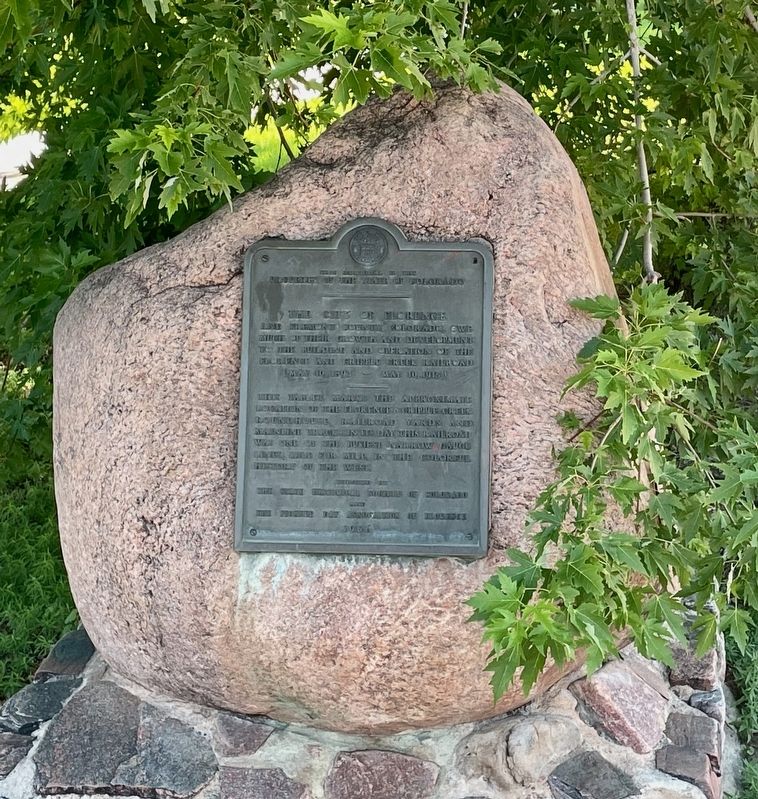 The City of Florence Marker. Click for full size. The City of Florence Marker image. Click for full size.