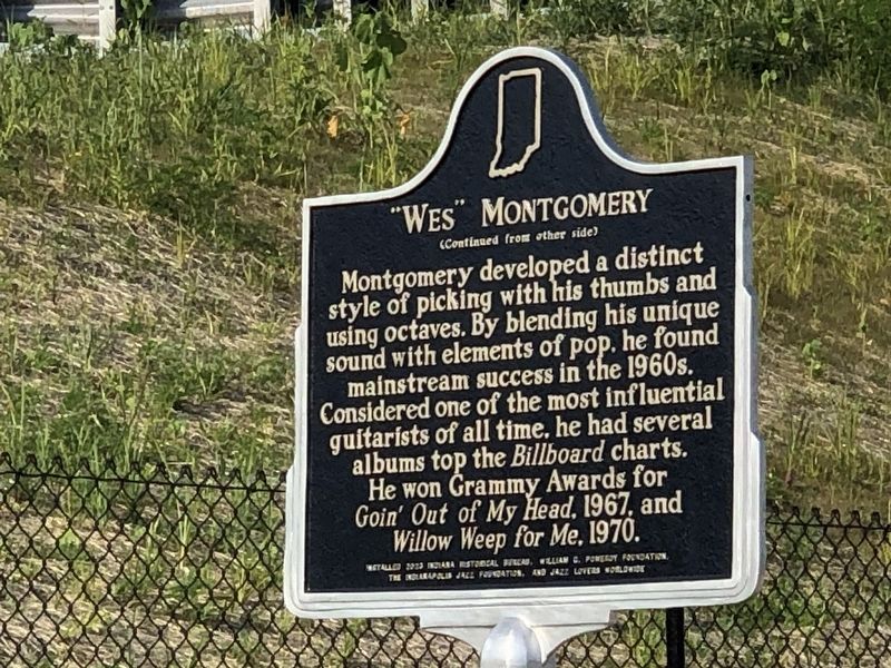 John Leslie �Wes� Montgomery Marker, Side Two image. Click for full size.