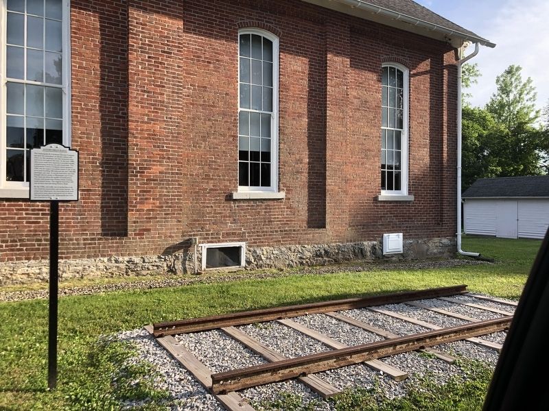 Interurban Rails Marker. Click for full size. Interurban Rails Marker image. Click for full size.