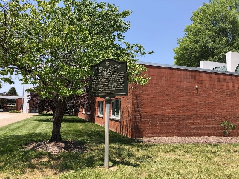 Norman J. Colman Marker. Click for full size. Norman J. Colman Marker image. Click for full size.