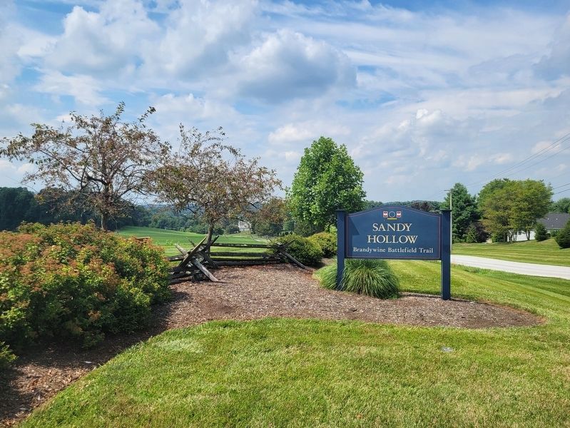 Sandy Hollow Heritage Park Marker image. Click for full size.