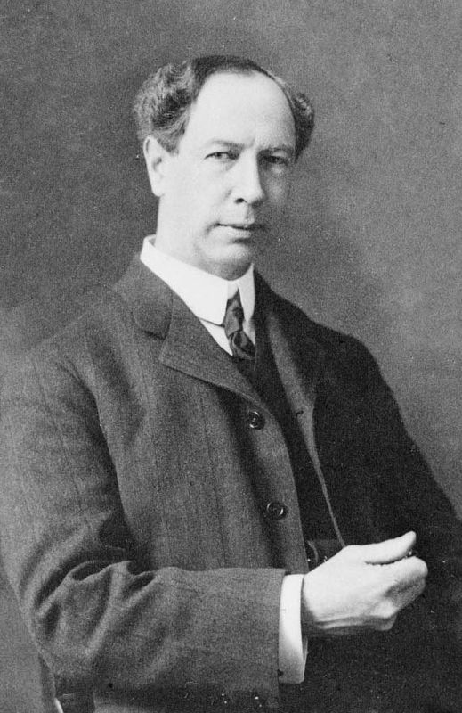 Thomas �Carbide� Willson, ca 1914 image. Click for full size.