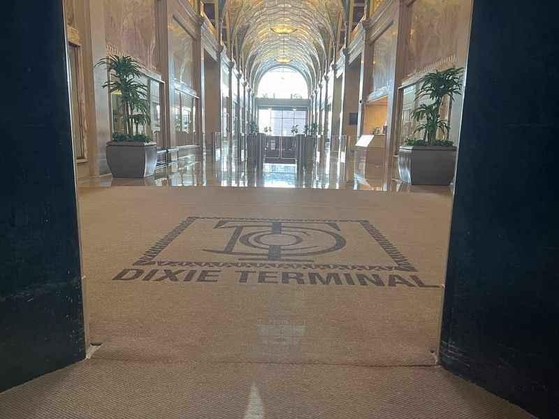 Dixie Terminal Lobby. Click for full size. Dixie Terminal Lobby image. Click for full size.