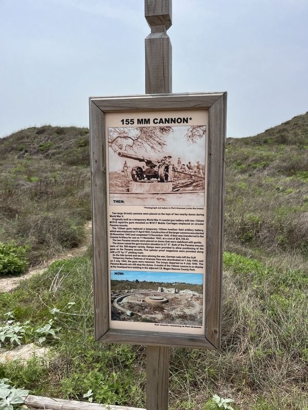 155 MM Cannon* Marker image. Click for full size.