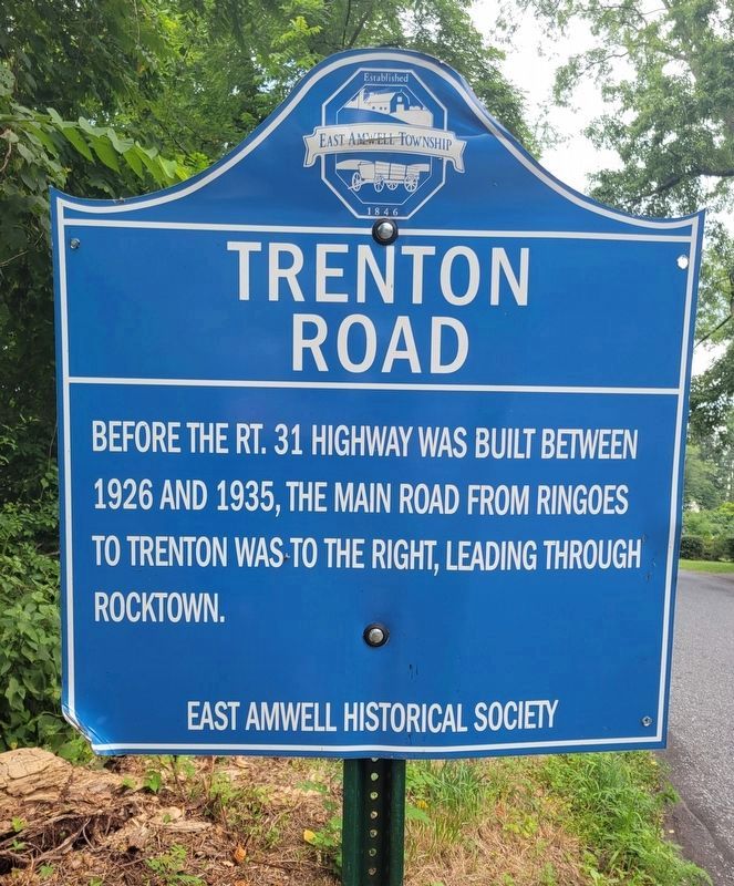 Trenton Road Marker image. Click for full size.