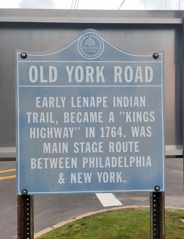 Old York Road Marker. Click for full size. Old York Road Marker image. Click for full size.