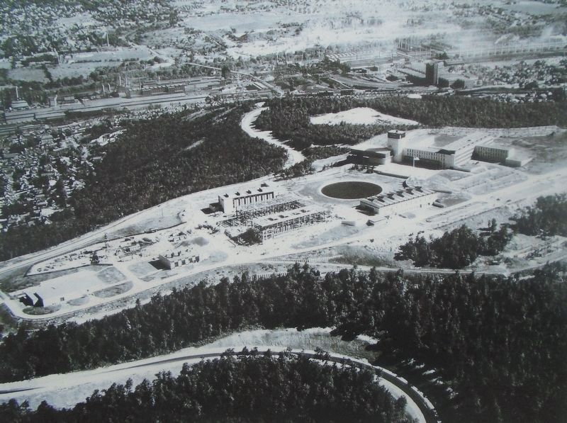 Homer Research Labs Photo on Research Marker. Click for full size. Homer Research Labs Photo on Research Marker image. Click for full size.